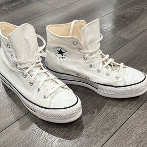 Converse Women's White High-Top Sneakers